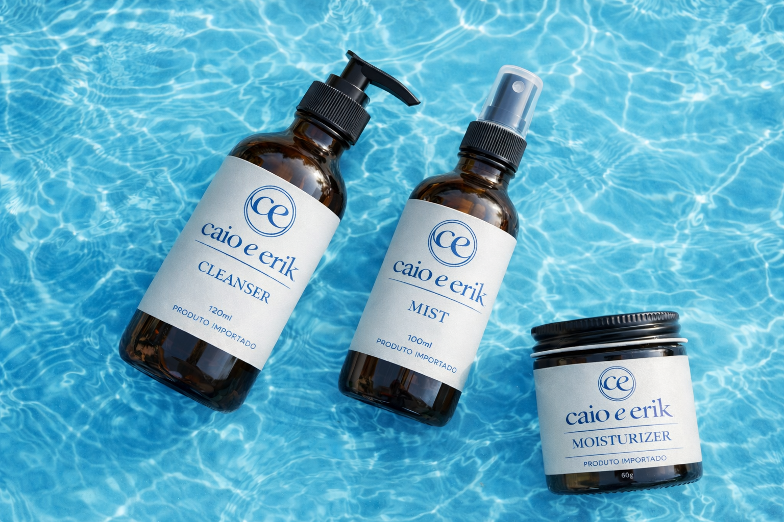 Caio&Erik Sérum GHK-Cu e Produtos de Skincare Natural Brasileiro